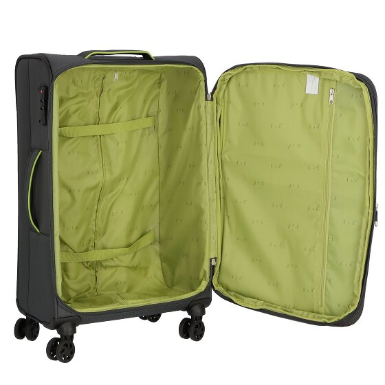d&n Travel Line 6704 4 Rollen Kofferset 3-teilig