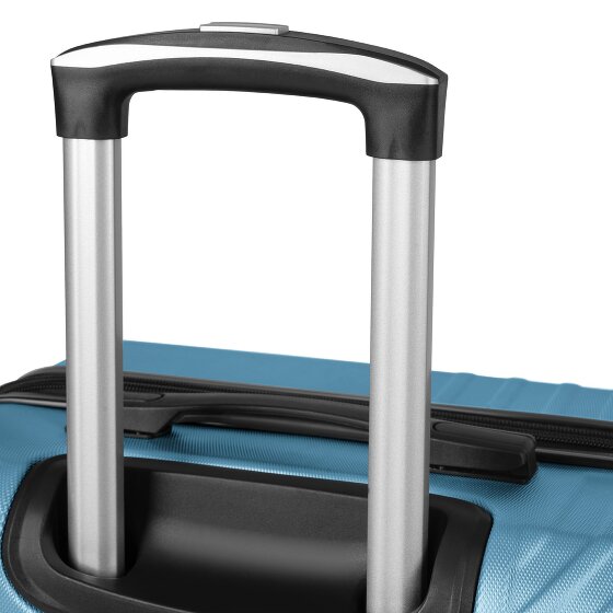 Check.In Paradise 2.0 4 Rollen Trolley L 78 cm mit Dehnfalte