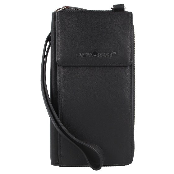 Greenburry Nappa Handytasche RFID Leder 8 cm
