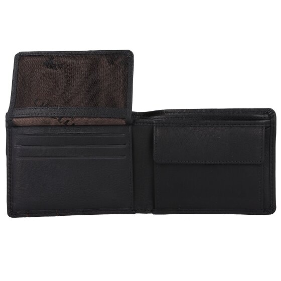 mano Don Leonardo Geldbörse RFID Leder 10 cm
