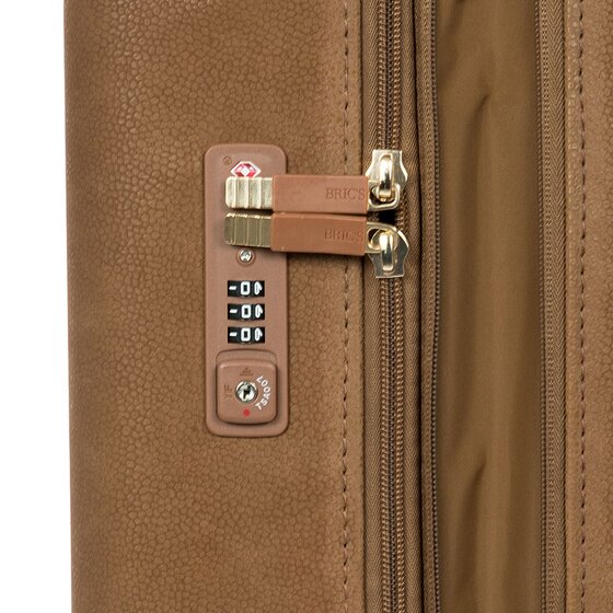Bric's Life 4 Rollen Kabinentrolley S 55 cm mit Dehnfalte