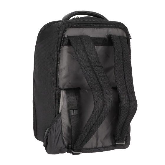 Piquadro Brief 2 Rollen Rucksacktrolley 40 cm Laptopfach