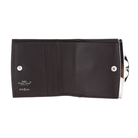 Golden Head Polo Geldbörse RFID Schutz Leder 10 cm