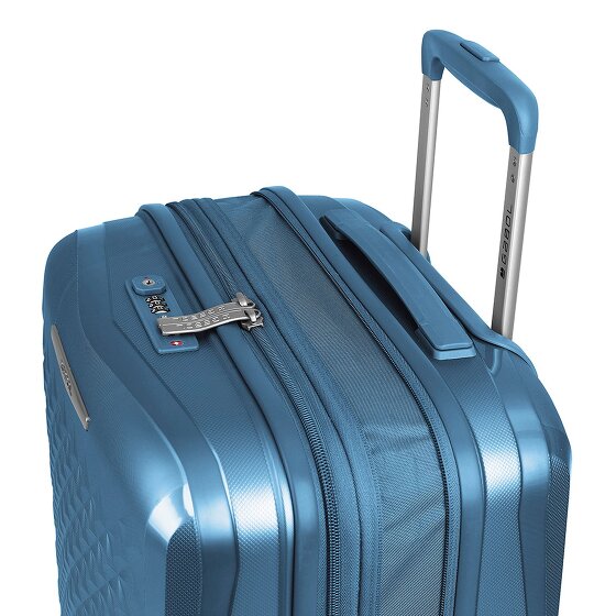 Gabol Queens 4 Rollen Kofferset 2-teilig mit Dehnfalte