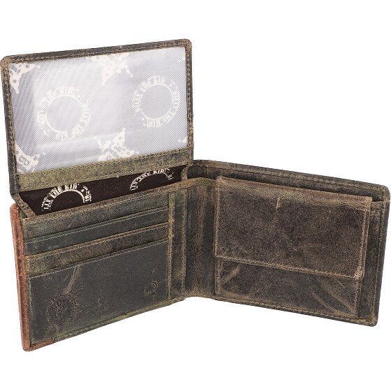 Billy the Kid Hunter Geldbörse RFID Leder 12 cm