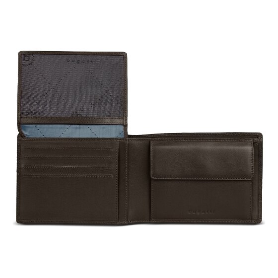 bugatti Due Geldbörse RFID Schutz Leder 12.5 cm