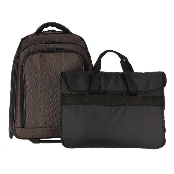 Dermata 2 Rollen Rucksacktrolley 47.5 cm Laptopfach