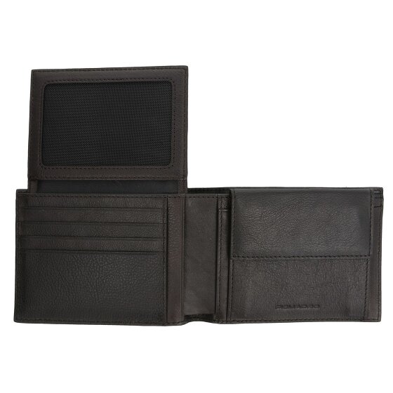Piquadro Geldbörse M Leder 12,5 cm
