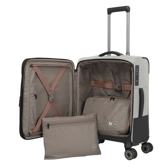 Travelite Crosslite 4 Rollen Kabinentrolley S 55 cm