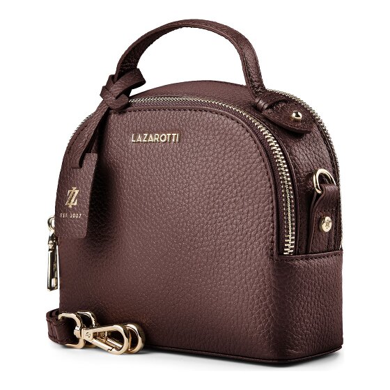 Lazarotti Bologna Leather Crossbody Handtasche Leder 17 cm