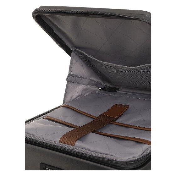 The Chesterfield Brand Zuna 4 Rollen Kabinentrolley S 55 cm Laptopfach