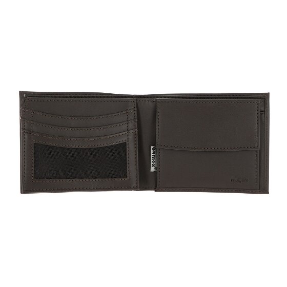 oxmox Leather Geldbörse RFID Schutz Leder 12 cm