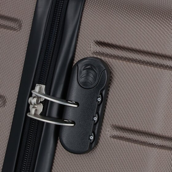 Nowi Bergamo 4 Rollen Kofferset 2-teilig