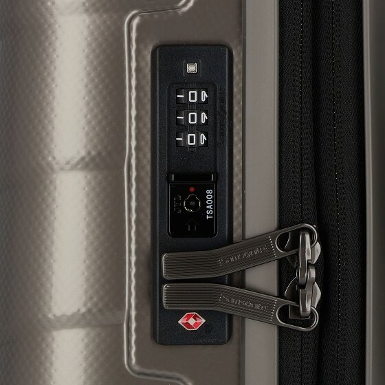 Samsonite Attrix 4 Rollen Kabinentrolley 55 cm mit Dehnfalte