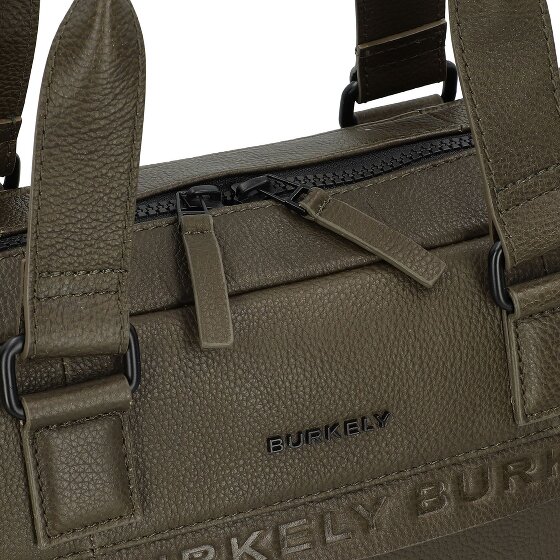 Burkely Minimal Mason Aktentasche Leder 41 cm Laptopfach