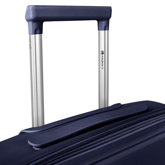 Franky London 4 Rollen Trolley L 74 cm mit Dehnfalte