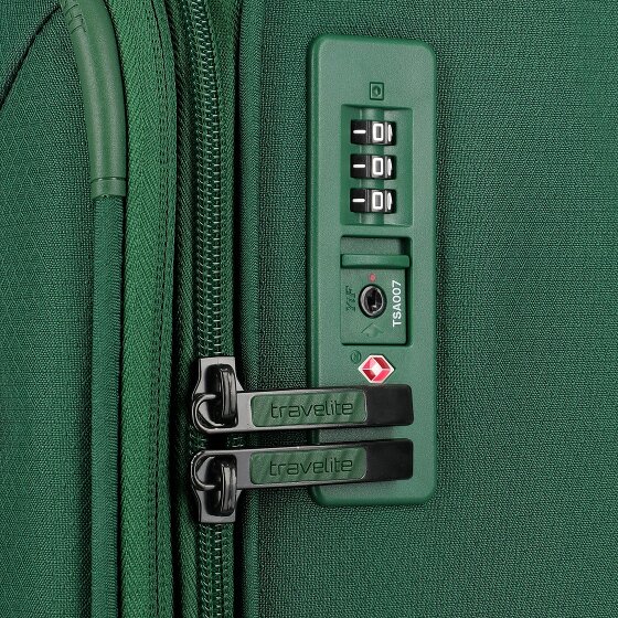 Travelite Skaii 4 Rollen Kofferset 3-teilig mit Dehnfalte