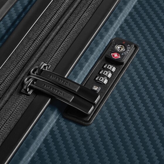 Smartbox Edition 01 4 Rollen Kabinentrolley 55 cm mit Dehnfalte