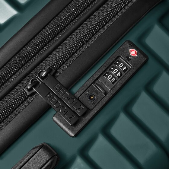 Redolz Essentials 18 4 Rollen Trolley 66 cm mit Dehnfalte