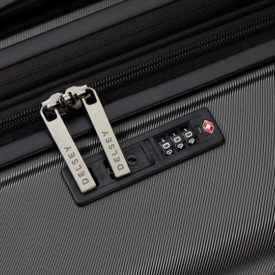 Delsey Paris Meteor 4 Rollen Trolley L 78 cm mit Dehnfalte