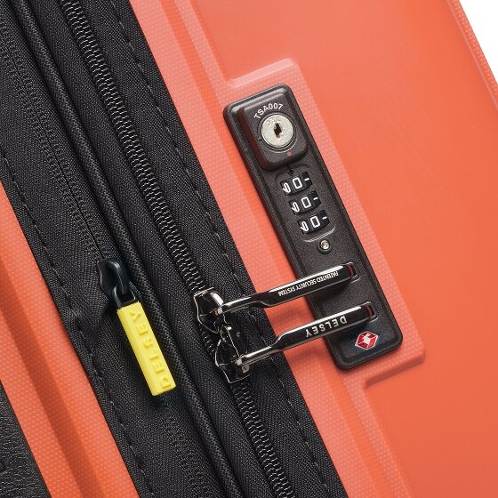 Delsey Paris Lutece Se 4 Rollen Trolley 75 cm mit Dehnfalte