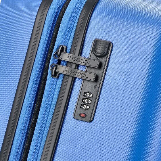 Gabol Future Plus 4 Rollen Trolley 74 cm mit Dehnfalte