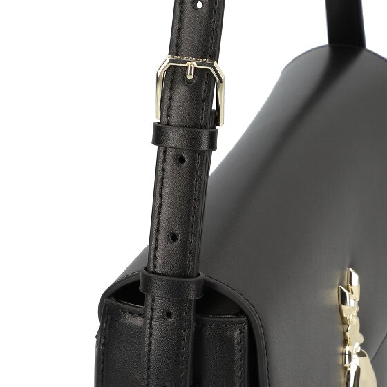 Patrizia Pepe Essential Fly Schultertasche Leder 31 cm