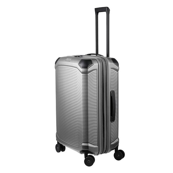 Travelite Millennium 4 Rollen Trolley 67 cm mit Dehnfalte