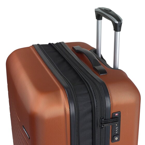 Gabol Escape 4 Rollen Kofferset 3-teilig mit Dehnfalte