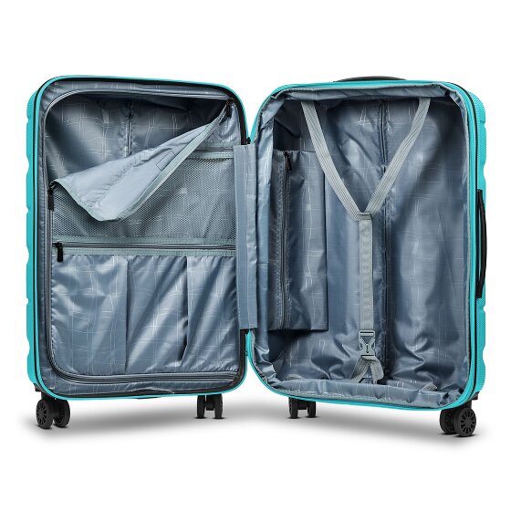 Franky Munich 4.0 4-Rollen Trolley M 66 cm mit Dehnfalte