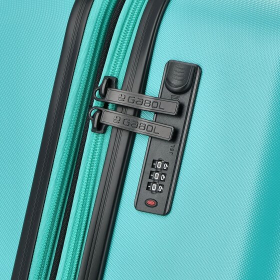 Gabol Future Plus 4 Rollen Trolley 74 cm mit Dehnfalte