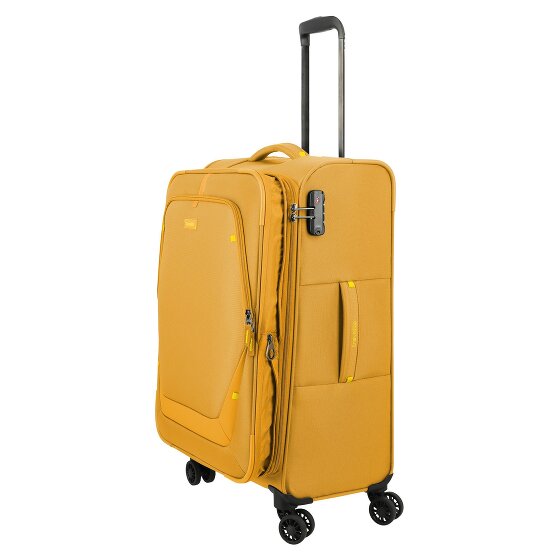 Travelite Umbria 4 Rollen Trolley M 67 cm mit Dehnfalte