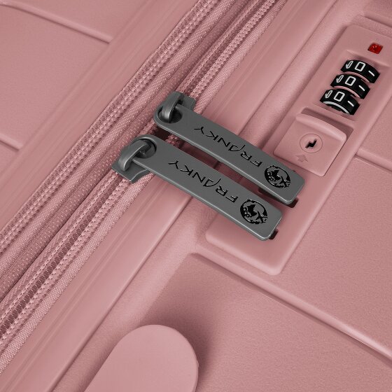 Franky London 4 Rollen Trolley M 65 cm mit Dehnfalte