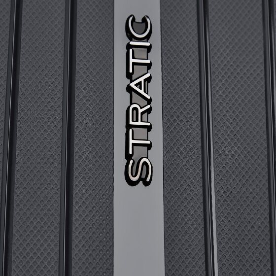 Stratic Shine 4 Rollen Trolley 66 cm mit Dehnfalte