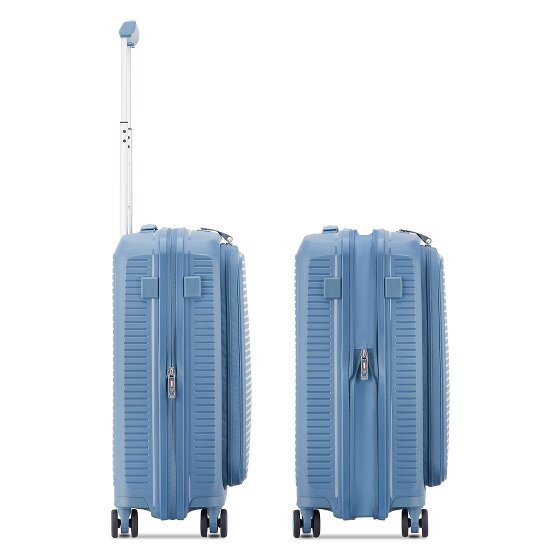 Roncato Arcade DLX 4 Rollen Kabinentrolley 55 cm Laptopfach mit Dehnfalte