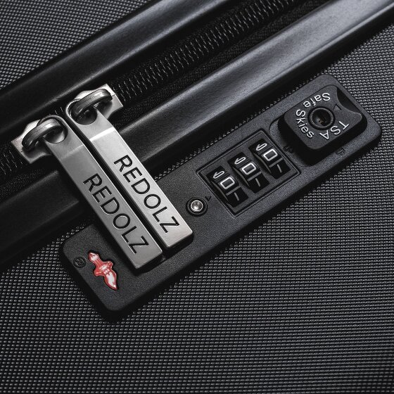 Redolz Essentials 08 CABIN 4 Rollen Kabinentrolley 55 cm