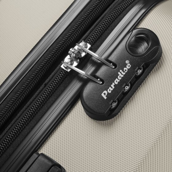 Check.In Paradise 2.0 4 Rollen Kabinentrolley S 55 cm mit Dehnfalte