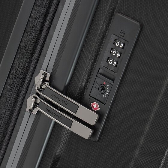 Pactastic Collection 01 4 Rollen Kabinentrolley S 55 cm mit Dehnfalte