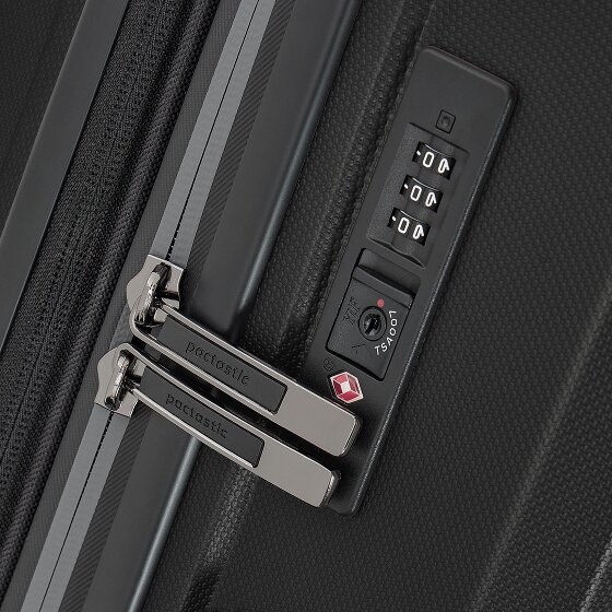 Pactastic Collection 01 4 Rollen Kabinentrolley S 55 cm mit Dehnfalte