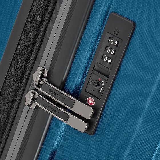 Pactastic Collection 01 4 Rollen Trolley M 67 cm mit Dehnfalte