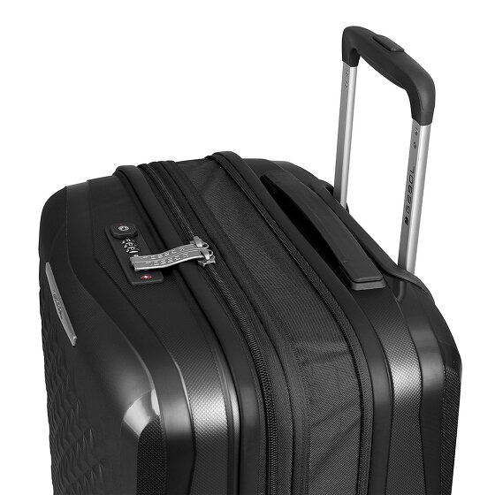 Gabol Queens 4 Rollen Trolley L 75 cm mit Dehnfalte