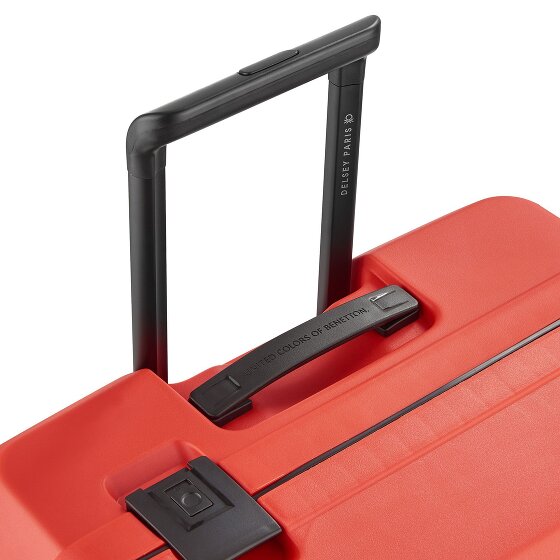 Delsey Paris x United Colors of Benetton Color Block Hardside 4-Rollen Trolley 67 cm