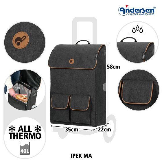 Andersen Shopper Royal Shopper Ipek Ma Einkaufstrolley 58 cm