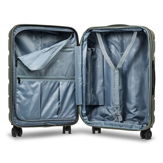 Franky Munich 4.0 4 Rollen Trolley M 66 cm mit Dehnfalte