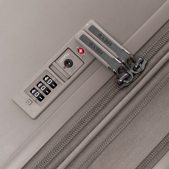 Heys ReNew 4 Rollen Trolley L 76 cm mit Dehnfalte