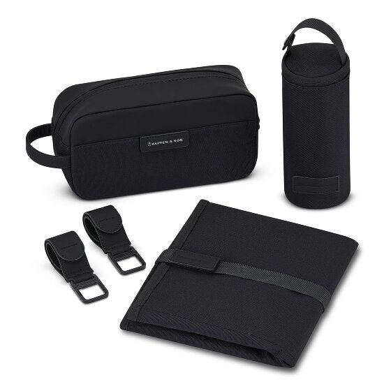 Kapten & Son Lindby Wickeltaschenset 4 tlg. Laptopfach