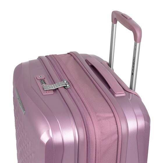 Gabol Queens 4 Rollen Kabinentrolley S 54 cm mit Dehnfalte