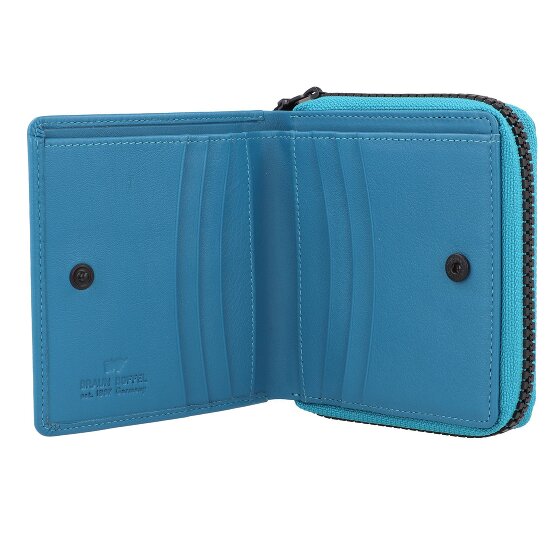 Braun Büffel Capri Geldbörse RFID Schutz Leder 11 cm