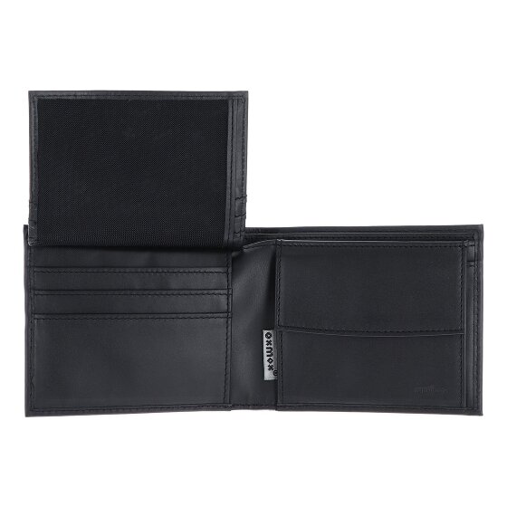 oxmox Leather Geldbörse RFID Schutz Leder 12 cm