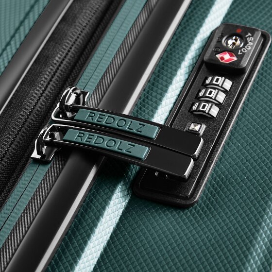 Redolz Essentials 14 4 Rollen Kofferset 3-teilig mit Dehnfalte